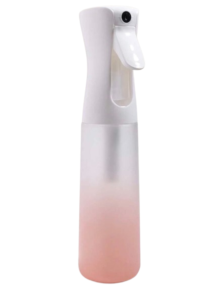 Vaporisateur soin des cheveux flacon vide 300ML Dégradé Rose